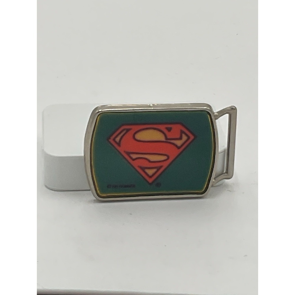 Vintage Superman Belt Buckle, From Lee N.y. N.y., Made In The USA